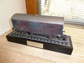 Yoko Ono (Japanese/American, b. 1933) "Freight Train, 2005", Sculpture, Multiple, Ed. 25/60