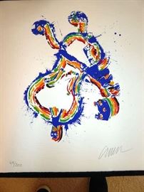 Fernandez Arman (French, 1928-2005) "Fiddlemania" Serigraph Portfolio, Signed by Arman