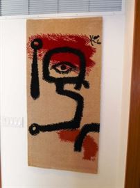 After Paul Klee (Swiss, 1879-1940) "Little Drummer Boy", Tapestry/Carpet, 1971