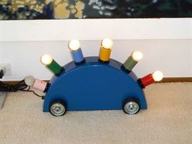 1981 Memphis "Super Lamp by Martine Bedin