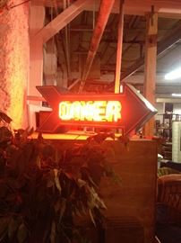 Vintage Diner 2 Sided Arrow Neon Sign