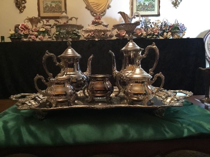Towle Silverplated Teaset