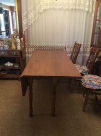 The Table with 1 Side Folded Down