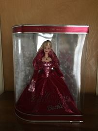 2002 Holiday Barbie BNIB