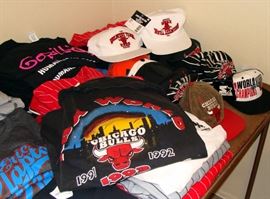 Chicago Bulls, Eric Clapton, Gorillaz, Baseball caps, hats T-shirts, jerseys, concerts, sports, basketball, baseball