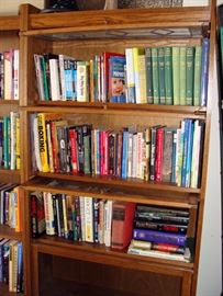 "Lawyers" Bookcase, Glass Doors, Books