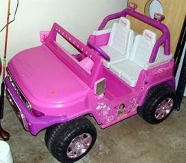 Disney, Snow White, Electric, Ride-on Car, Jeep