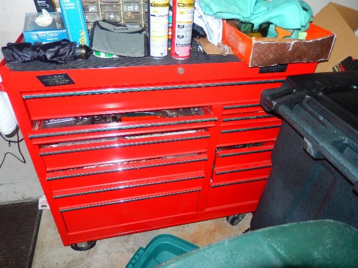 Tool Box Loaded in each drawer