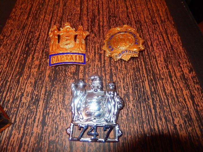 Old Police Badges      Two top SOLD to Family Member