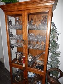 Lighted Curio Cabinet by Jasper