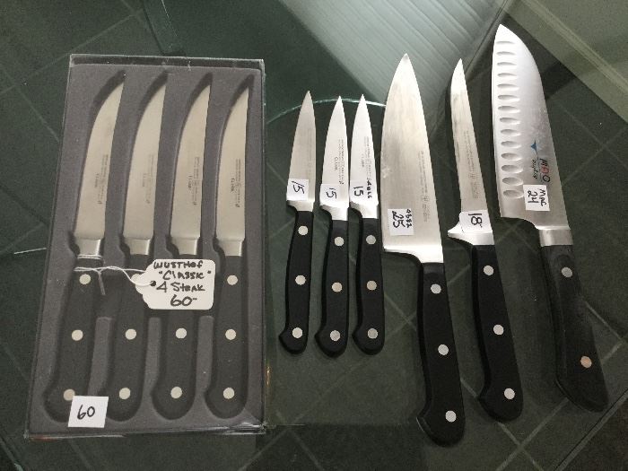 Wusthof Knives and MAC Japan Carving Knife