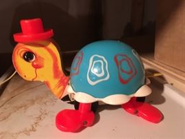 This Fisher Price turtle is in excellent condition.