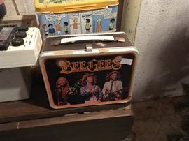 The Bee Gees! This lunch box is cool -- can someone say, "Stayin' Alive"?