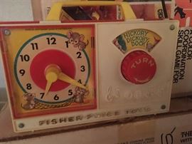 This is a Fisher Price clock radio -- still works!