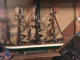 This is a beautiful ship -- needs a hobbyist to show it a little tlc!