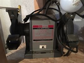 This is a Craftsman bench grinder.