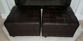 Pair of Ottomans