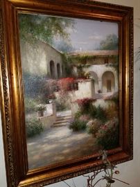 30x40  " Villa" Oil Painting