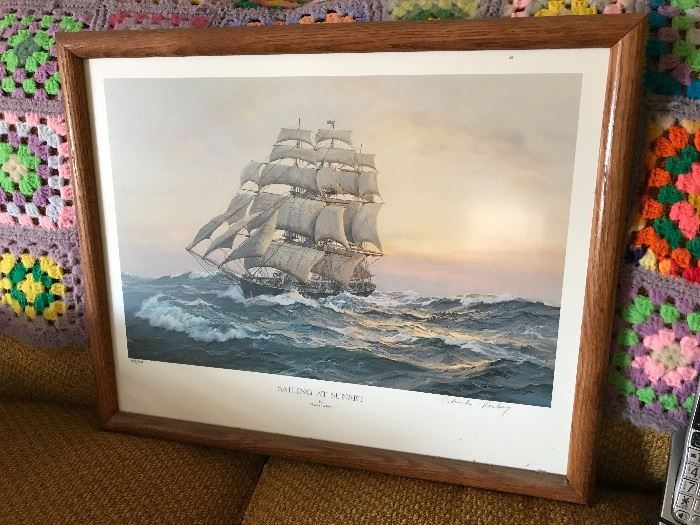 Charles Vickery signed and numbered print