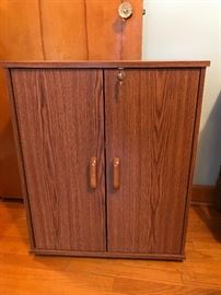 VHS cabinet