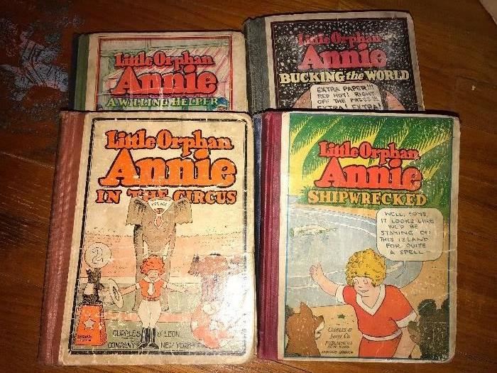 Little Orphan Annie vintage books