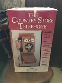 Vintage looking telephone