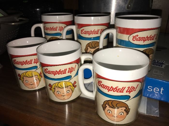 Campbell soup mugs