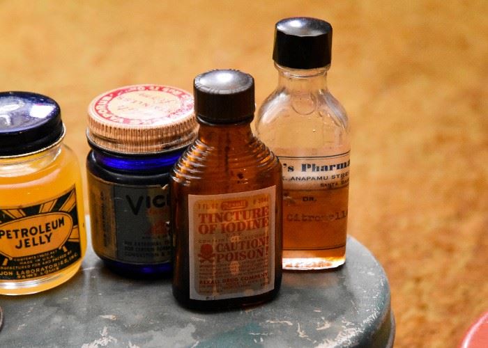 Vintage Apothecary / Home Medicinal Supplies