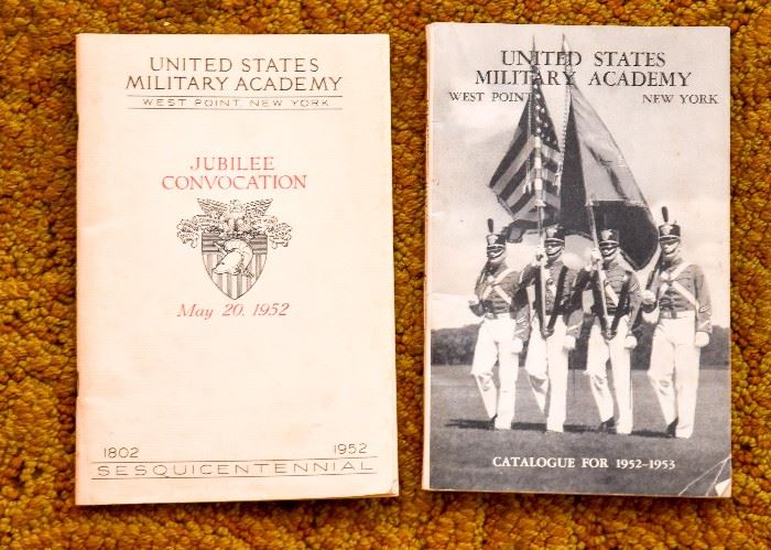Vintage United States Military Academy Programs (1950's)