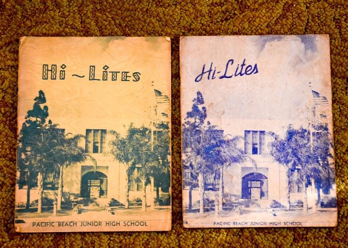 Hi-Lites Yearbooks 1948-1949, San Diego Junior College