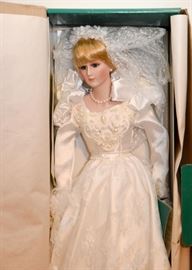 Towle Princess Diana Bride Doll
