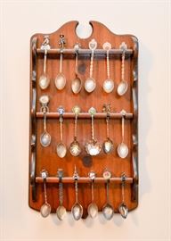 Souvenir Spoons, Spoon Display Rack