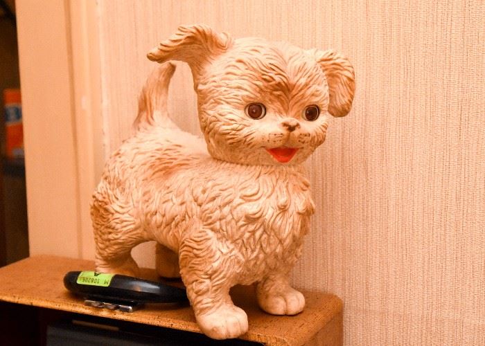 Vintage Rubber Toy Dog