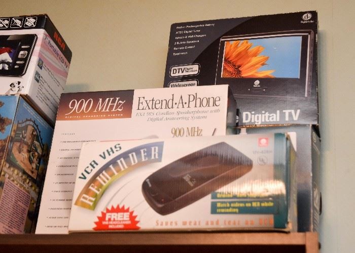 Portable Digital TVs, Phones, Etc.
