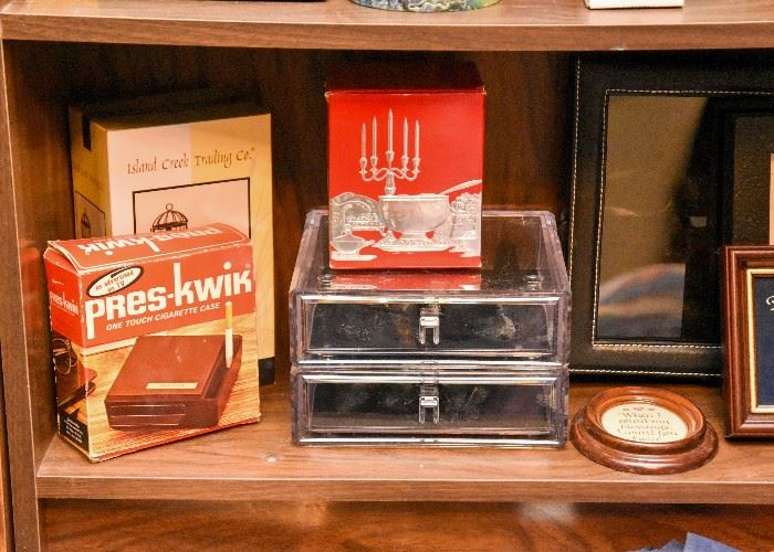 Jewelry Trays, Vintage Cigarette Case, Home Decor