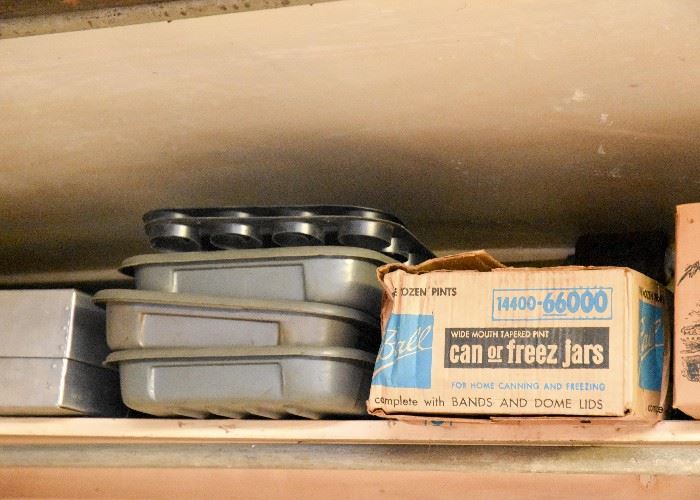 Canning Jars & Kitchen Pans