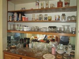Kitchen glassware