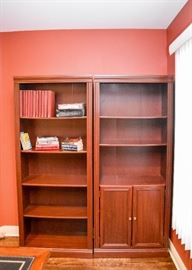 BUY IT NOW! Lot #110, Pair of Executive Office Bookshelves, $250