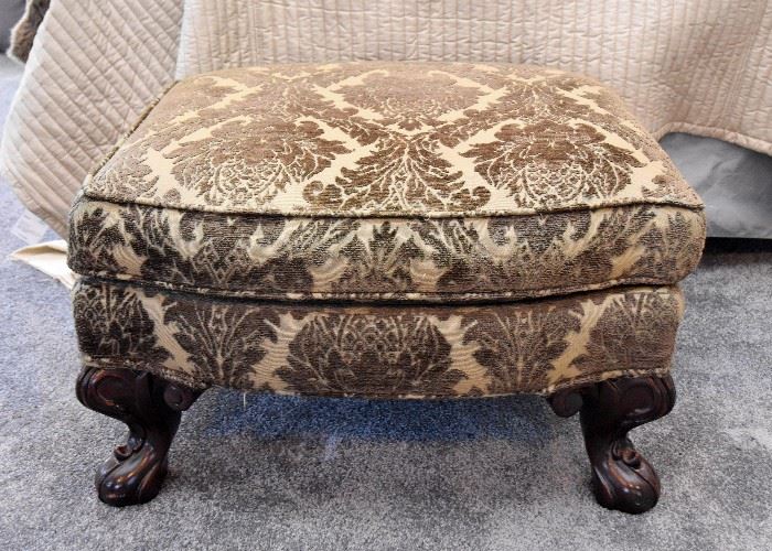 Matching Upholstered Ottoman