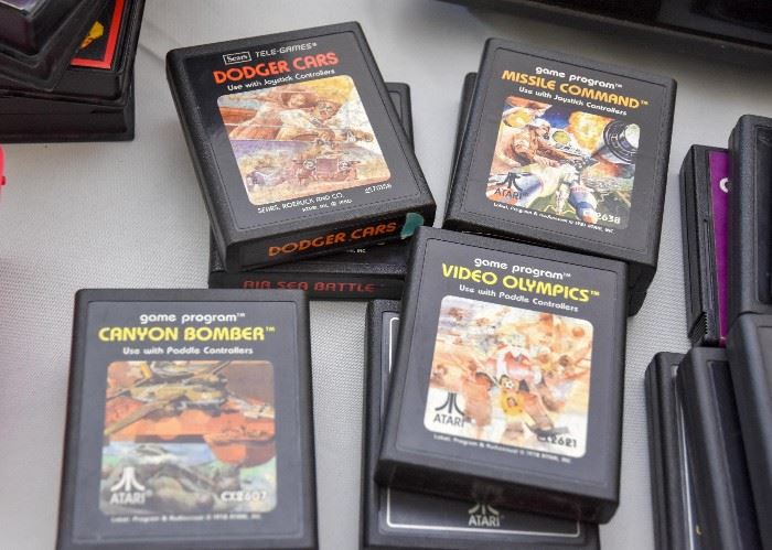 Atari Video Game Cartridges