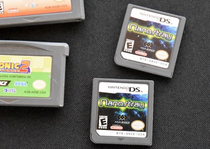 Nintendo DS Game Cartridges