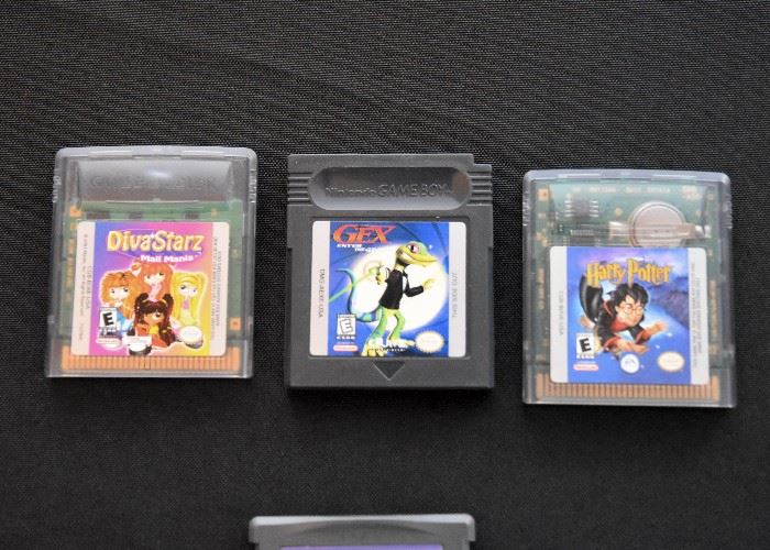 Gameboy Video Game Cartridges
