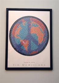 Tim McWilliams "Peace on Earth" Print, Framed