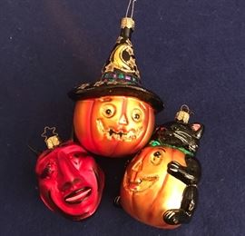 Radko Halloween ornaments