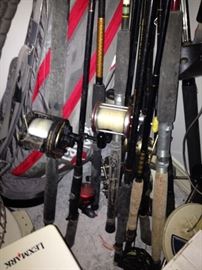  lots of fishing gear