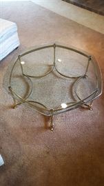 LaBarge hoof foot Brass base 39.5" in diameter 