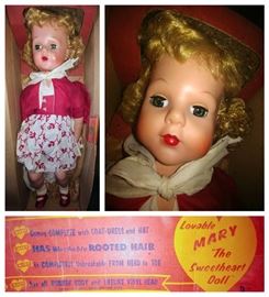 vintage lovable mary doll