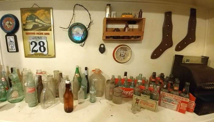 collectible glass bottles