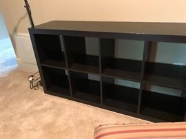 Stack sideways or up or down - books or baskets???