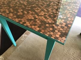 A penny for your thought desk... it's one of a kind. :)